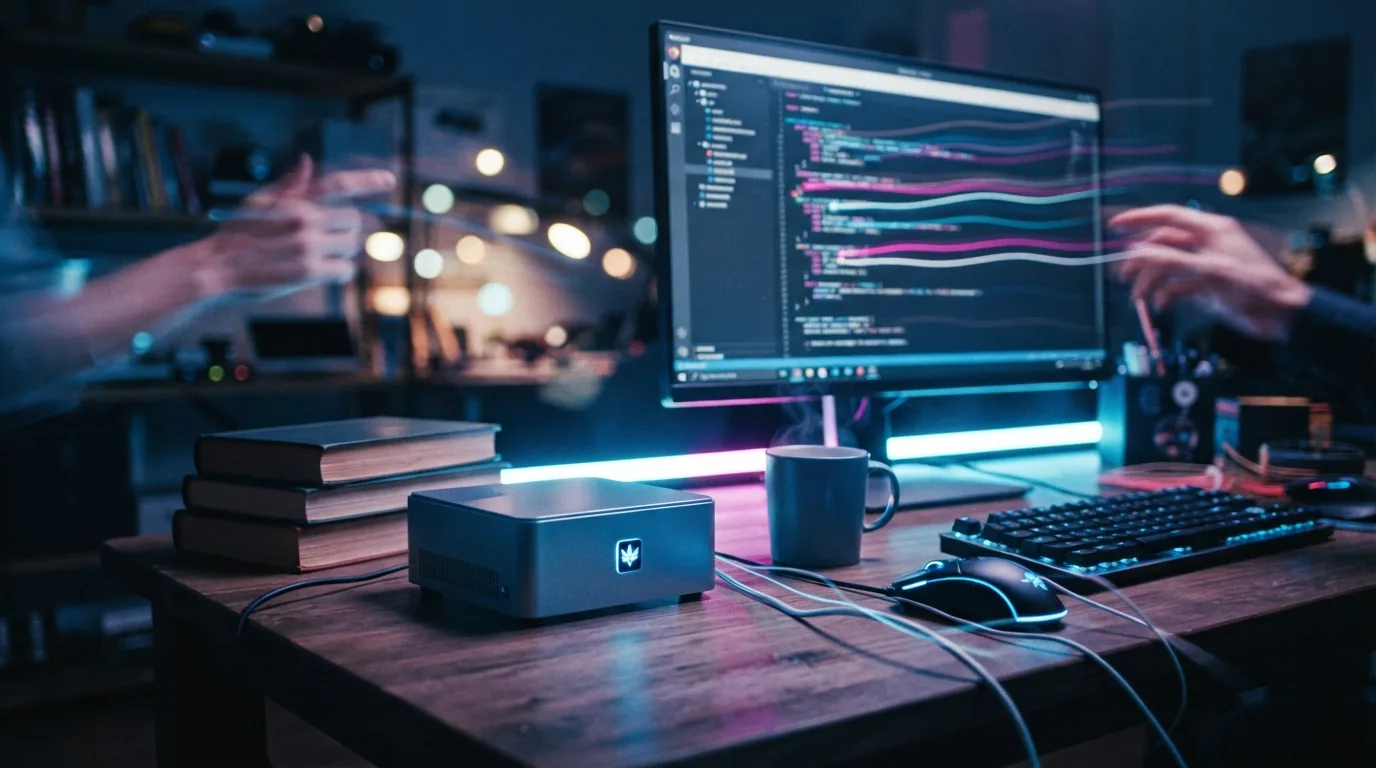 AMD Ships Ryzen AI Halo Developer Mini PC With Custom Debian Linux OS